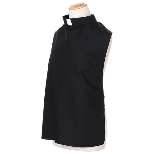 Plastron avec élastique col Clery noir 2