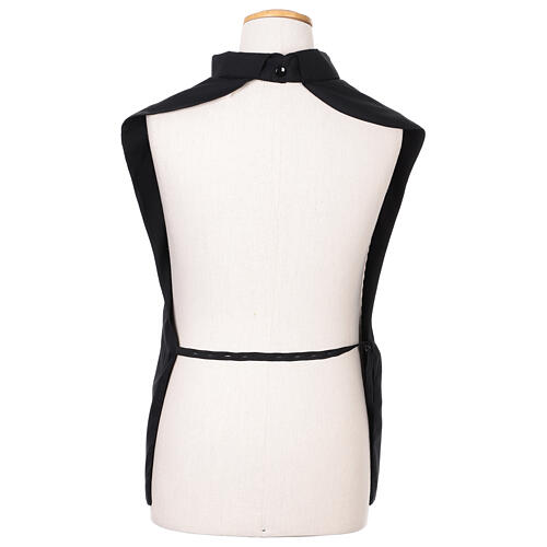 Pettorina con elastico collo Clery nera 6