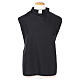 Pettorina con elastico collo Clery nera s1