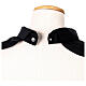 Pettorina con elastico collo Clery nera s4