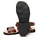 Franciscan Sandals in leather, model Sinaia s12