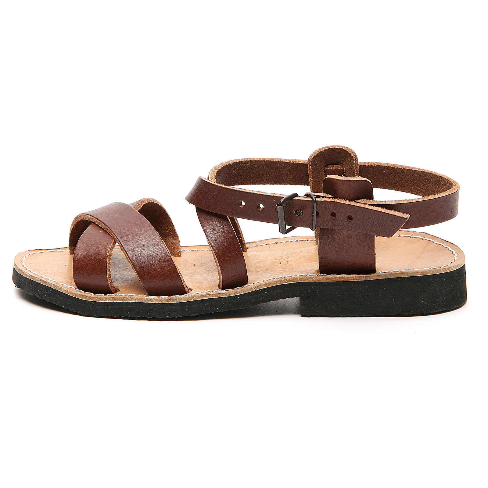 sandales cuir artisanat monastique