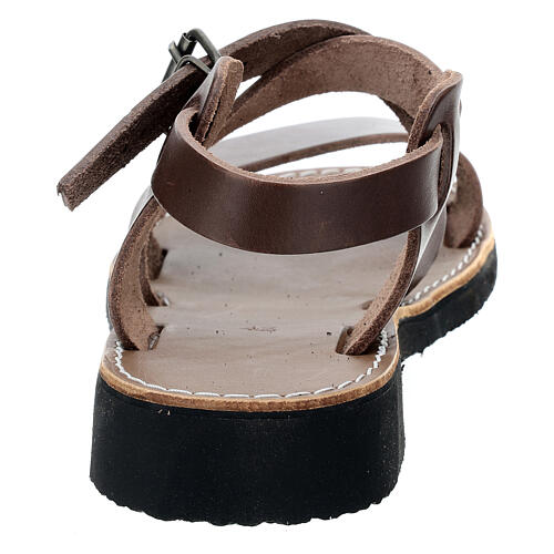 Franciscan Sandals in leather, model Nazareth | online sales on HOLYART.com