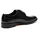 Scarpe vera pelle abrasivato nero liscio s3