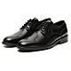 Shoes in polished real black leather s5