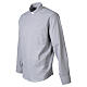 Clergy Shirt Long-Sleeve 'New Cross' in Gray Cotton-Blend, Cococler s4