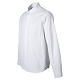 Cococler Roma clergy shirt white cotton blend long sleeve s4