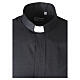 New Jacquard black long sleeve clerical shirt by Cococler, cotton blend s3