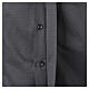 New Jacquard Black Long-Sleeve Clergy Shirt, Cococler, Cotton Blend s5