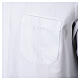 Camicia clergy bianco Iceberg manica lunga misto cotone Cococler s4