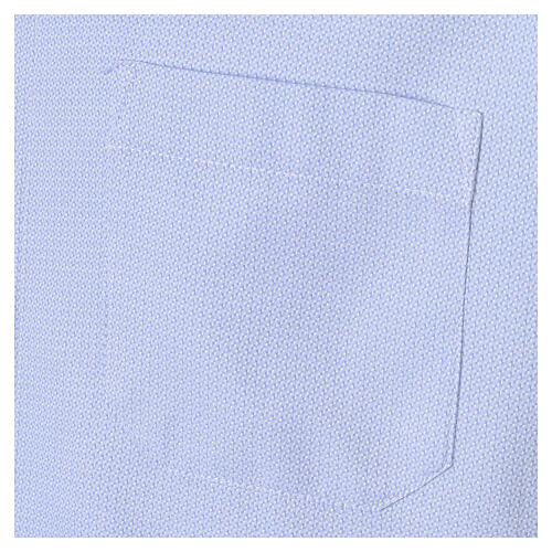 Camisa Generation Cococler clergy celeste mistura de algodão manga comprida 6