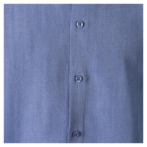 Camisa New Denim Cococler manga comprida colarinho clergy 4