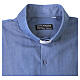 Camisa New Denim Cococler manga comprida colarinho clergy s3
