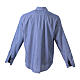 Camisa New Denim Cococler manga comprida colarinho clergy s5