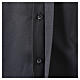 Camicia clergy Exclusive manica lunga nero Cococler per Holyart s6