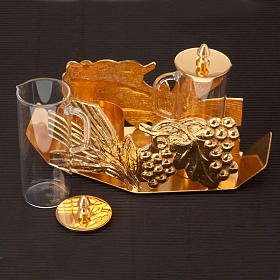 Burettes épis de blé et raisin s4