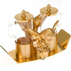 Metall Messkännchengarnitur: Messekaennchen Engel-Dekoration