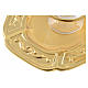 Glass cruets with gold-plated brass tray s3