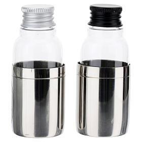 Bottigliette corazzate acqua e vino, coppia 30 ml