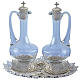 Cruet set for mass with tray in 800 silver filigree s1