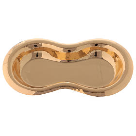 Cruet set with tray in glass, 