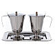 Molina cruets set in stainless steel s1