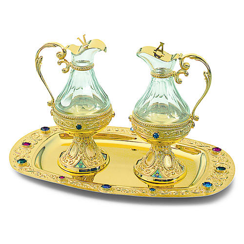 Molina crue set for mass in sterling silver, St. Remy model 1