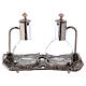Cruet set with melted cast nickel tray s3