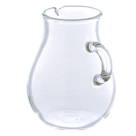 Glass cruets with wide bottom 110 ml