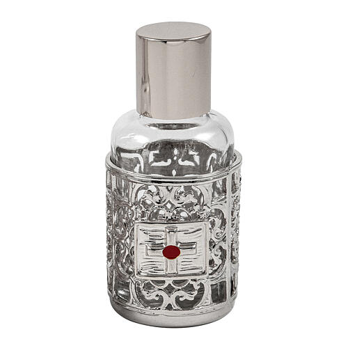 Bottles in glass with grapefruit decoration, silver tone 30 ml 2