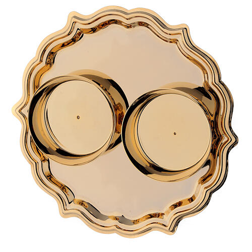 Palermo cruets, 24K gold plated brass 4