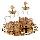 Palermo cruets, 24K gold plated brass s3