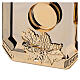 Set von Messkännchen aus vergoldetem Messing mit handgefertigten Dekorationen, Modell Fiesole (130 ml) s4