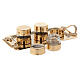 Holy Oil stock set, 24K gold plated brass s3