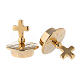 Paar von Verschlűssen mit schlichtem Kreuz fűr kleine Krűge Modell Venedig-Rom s2
