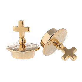 Lids with simple cross for Venise-Rome cruets
