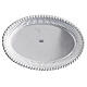 Replacement tray for silver-plated brass celebration cruets 24x16 cm s3