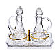 Crystal Cruet Set Complete With Tray s1