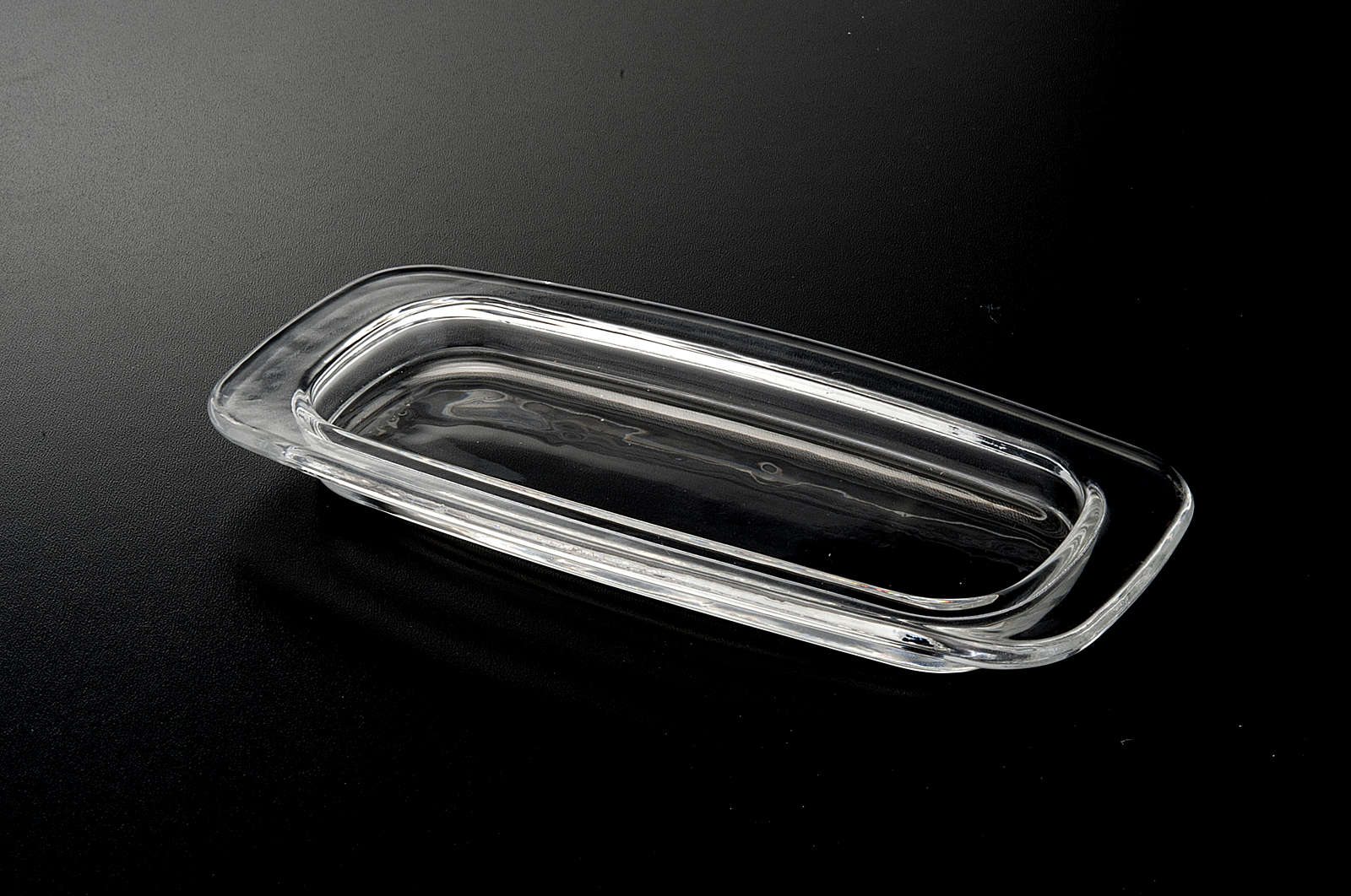 Rectangular glass cruet tray 20x9.5 cm online sales on HOLYART.co.uk