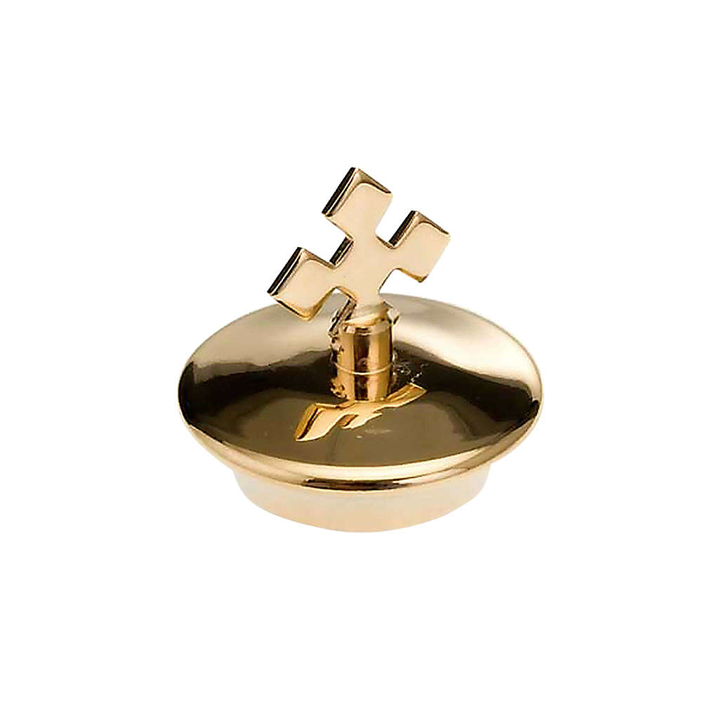 Replacement lids for glass cruet set golden decoration, pairs online