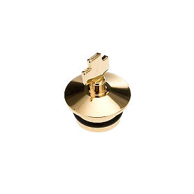 Replacement for cruets, golden antique finish: couple of stopper