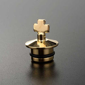 Replacement for cruets, golden antique finish: couple of stopper