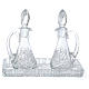 Cruet Set In Crystal With Rectangular Tray s1