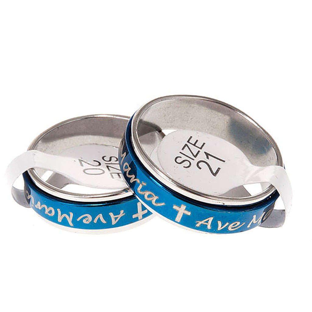 Blister anéis giratórios Ave Maria 3