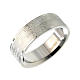 Our Father prayer ring in English - stainless steel LUX s1
