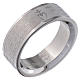 Prayer ring HAIL MARY in stainless steel - ENGLISH LUX s1