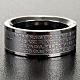 Our Father prayer ring in Spanish - stainless steel LUX s3