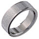Hail Mary prayer ring in Spanish - stainless steel LUX s1