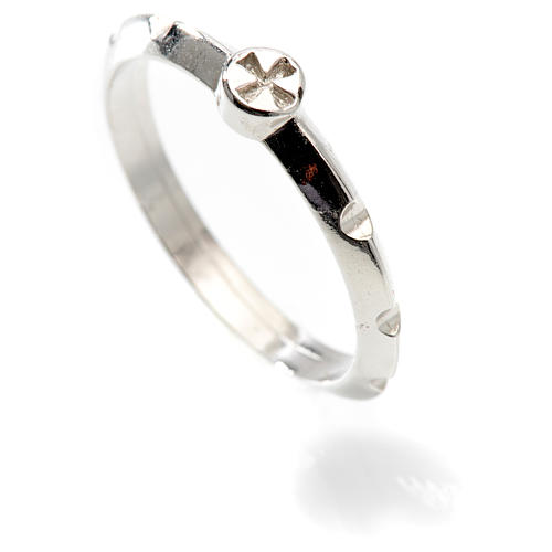 Rosario anello decina argento 925 2