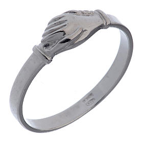 Ring, Die Hände der Heiligen Rita, aus 925er Silber